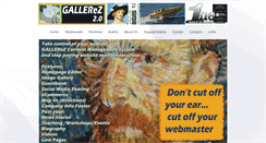 Desktop Screenshot of gallerez.com